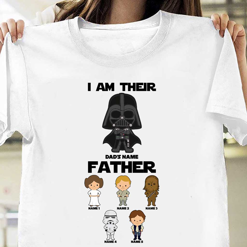Personalized I Am Their Father T-shirt & Hoodie for Dad T-shirt & Hoodie GradoCreations
