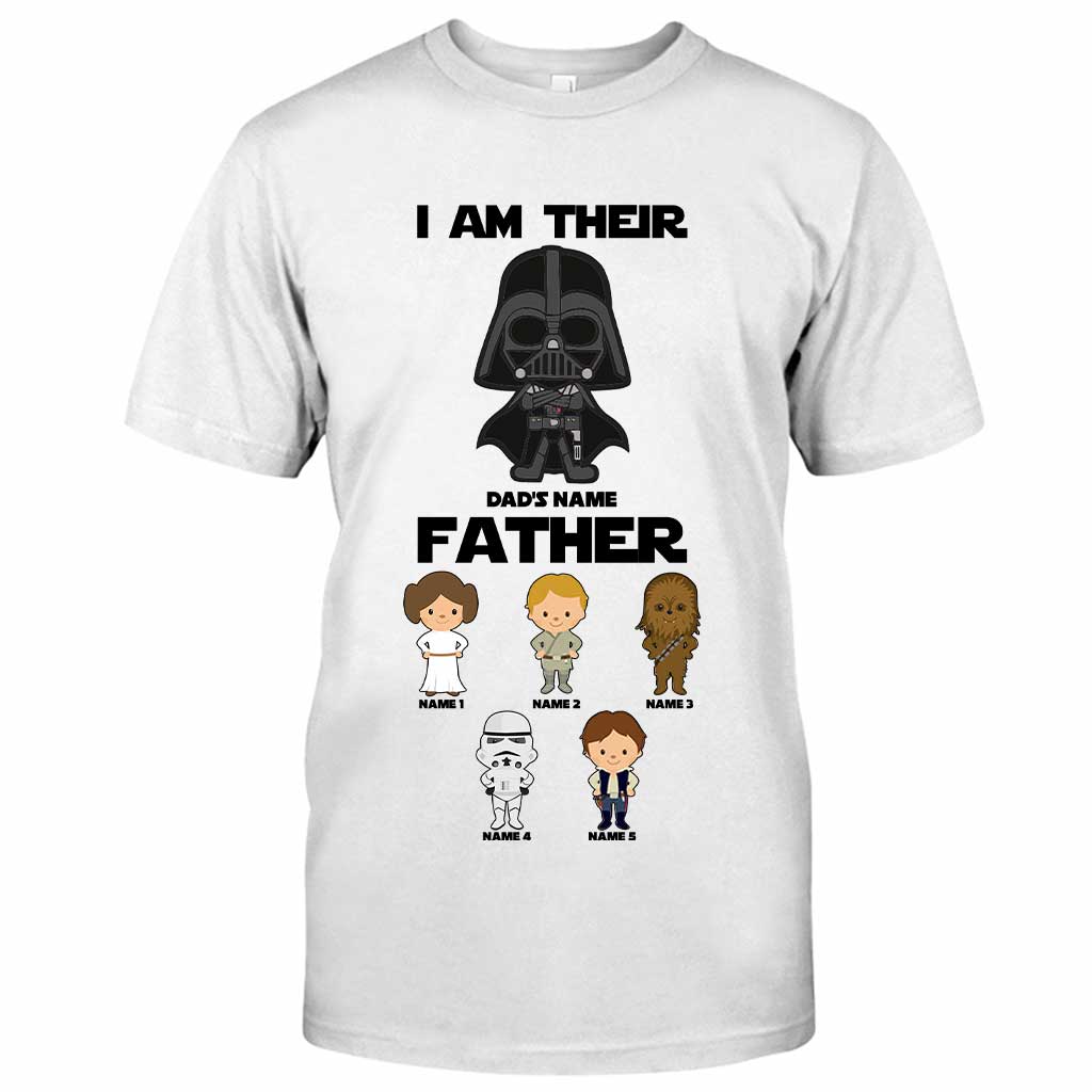 Personalized I Am Their Father T-shirt & Hoodie for Dad T-shirt & Hoodie GradoCreations