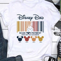 Personalized Scan For Payment T-shirt Hoodie Gift for Dad T-shirt & Hoodie GradoCreations