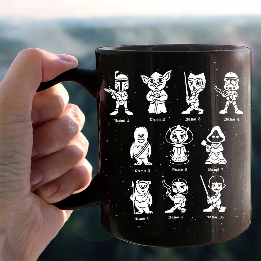 Personalized Best Dad In The Galaxy Mug Custom Name Gift for Father's Day Mug GradoCreations