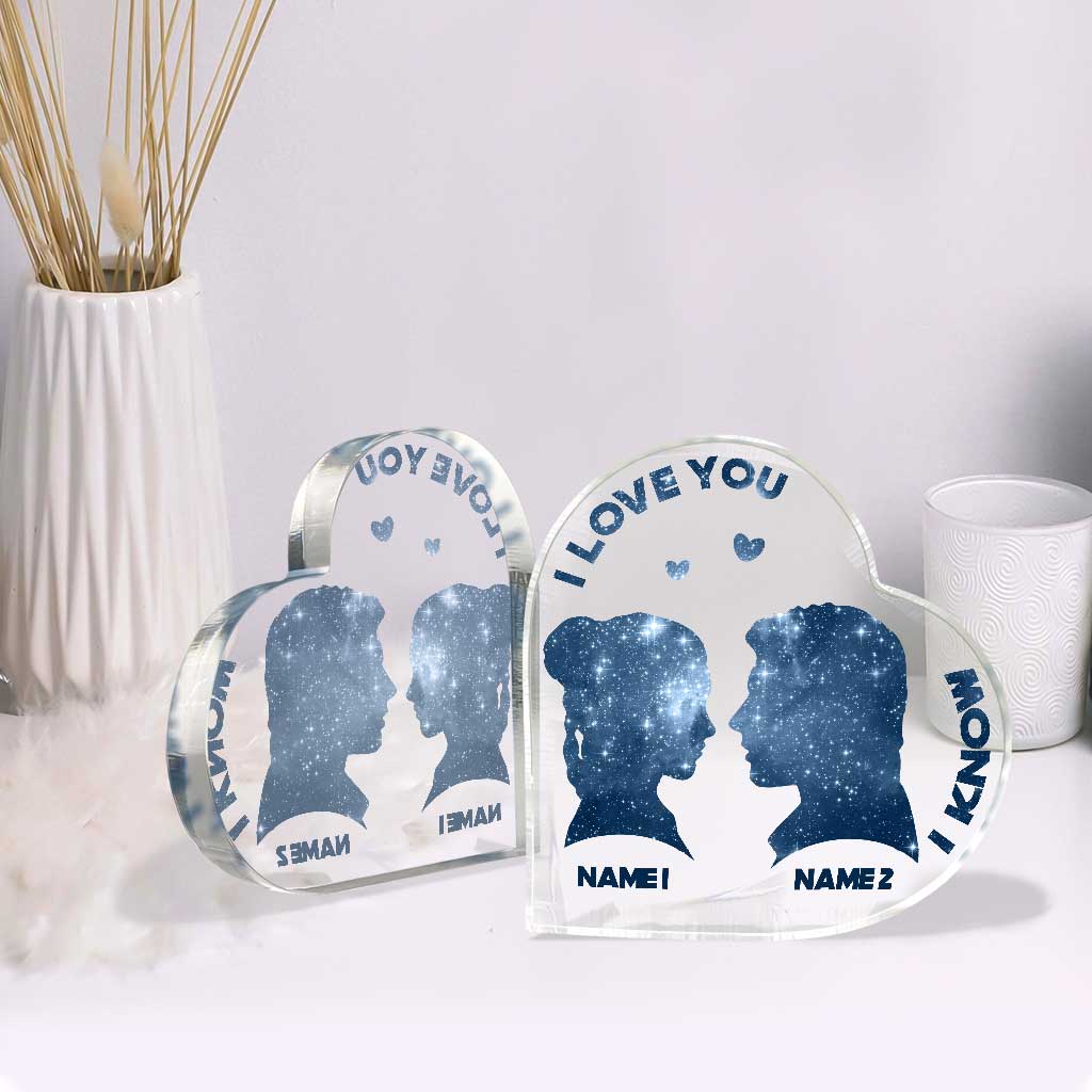 Personalized Custom Shaped Acrylic Plaque Heart Gift for Couple Custom Shaped Acrylic Plaque GradoCreations