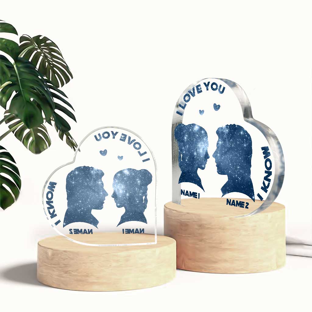 Personalized Custom Shaped Acrylic Plaque Heart Gift for Couple Custom Shaped Acrylic Plaque GradoCreations