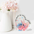 Personalized Custom Shaped Acrylic Plaque for Couples - Romantic Gift Custom Shaped Acrylic Plaque GradoCreations