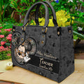 Personalized Leather Handbag Teacher Survival Kit Gift for Women Leather Handbag GradoCreations