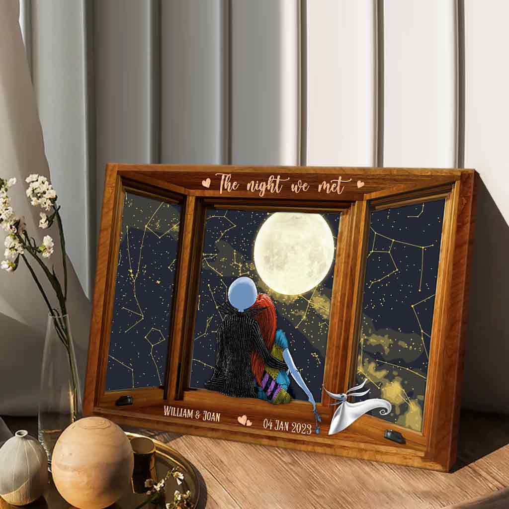 Personalized Canvas & Poster of Your Special Night Gift Canvas and Poster GradoCreations