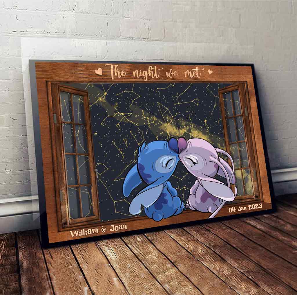 Personalized Ohana Canvas Art Custom Couple Print Gift Canvas and Poster GradoCreations