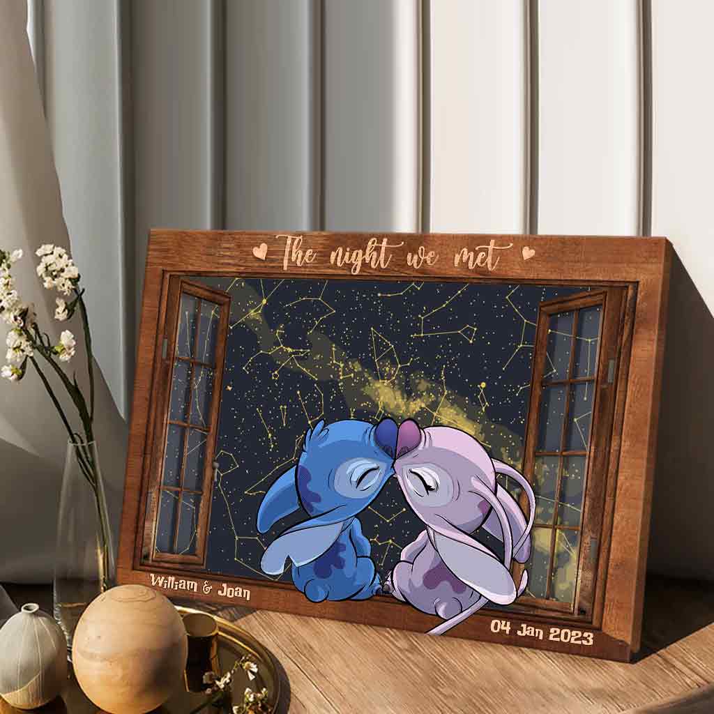Personalized Ohana Canvas Art Custom Couple Print Gift Canvas and Poster GradoCreations