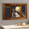 Personalized Love Canvas Print Custom Couple Gift Unique Wall Art Canvas and Poster GradoCreations