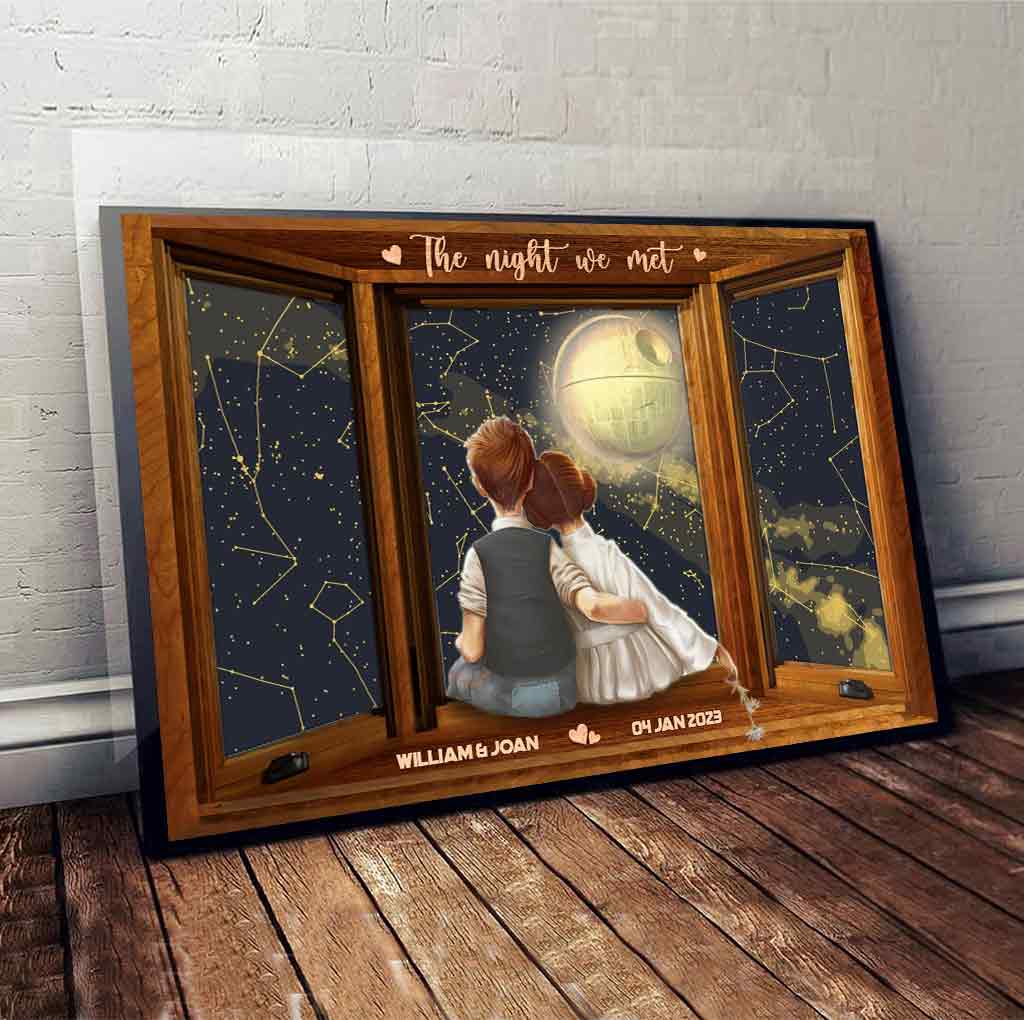 Personalized Love Canvas Print Custom Couple Gift Unique Wall Art Canvas and Poster GradoCreations