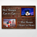 Personalized Disney Couple Canvas Print Custom Names Gift for Anniversary Canvas and Poster GradoCreations