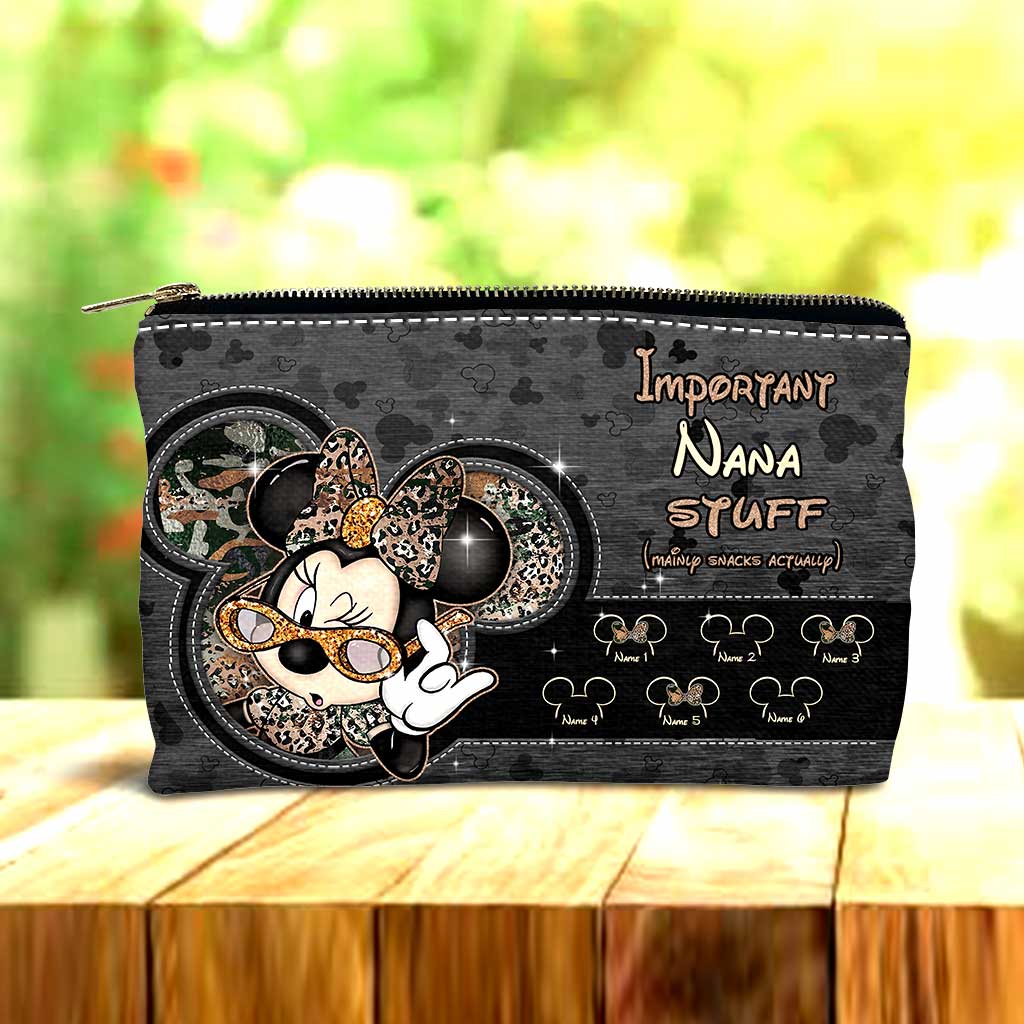 Personalized Nana Pouch Custom Name Gift for Grandma Pouch GradoCreations
