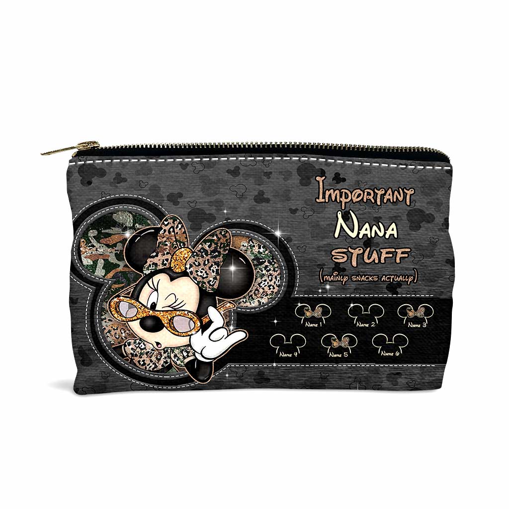 Personalized Nana Pouch Custom Name Gift for Grandma Pouch GradoCreations
