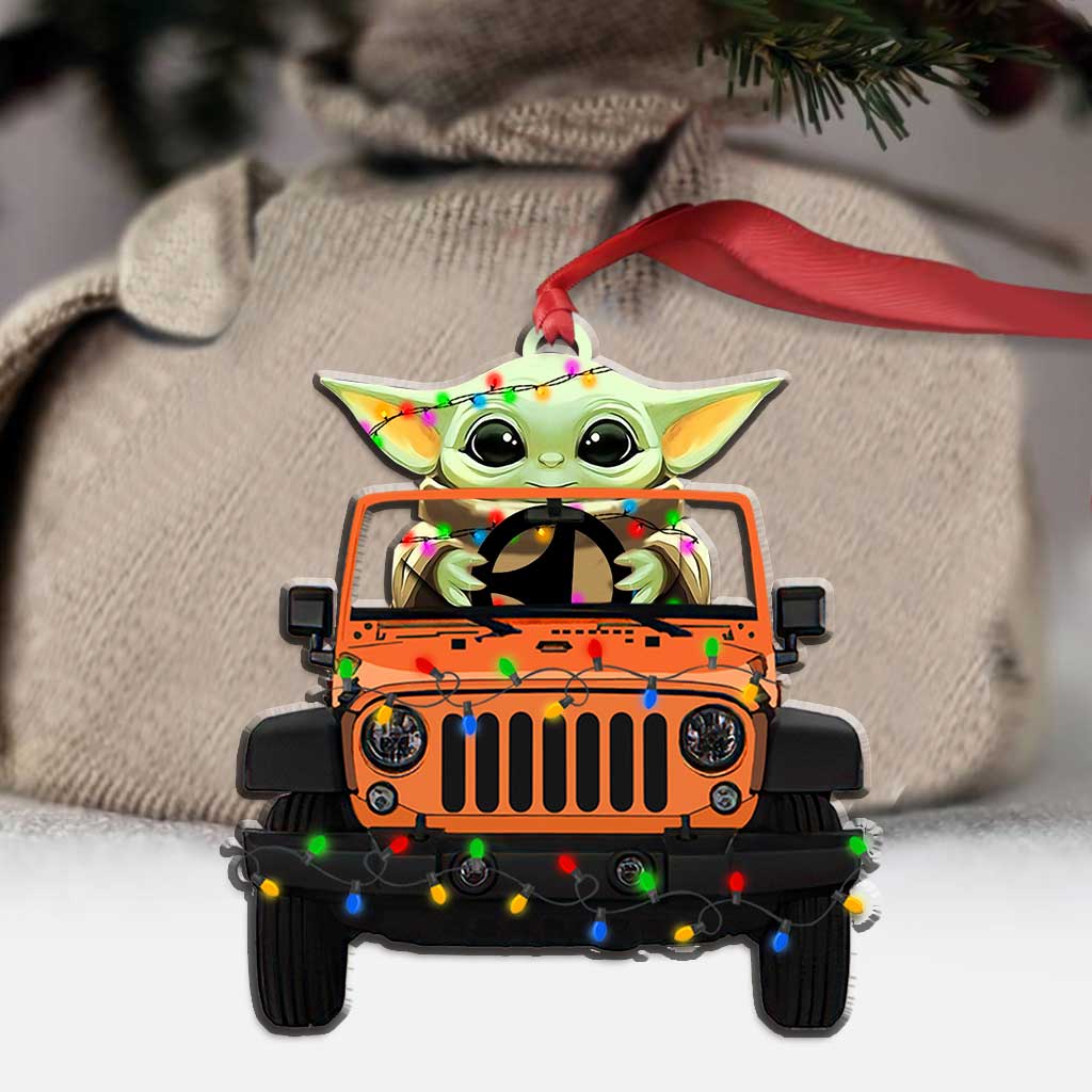 Personalized Christmas Car Ornament Custom Name Gift for Kids Ornament GradoCreations