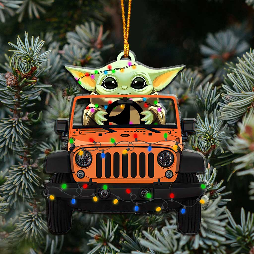 Personalized Christmas Car Ornament Custom Name Gift for Kids Ornament GradoCreations