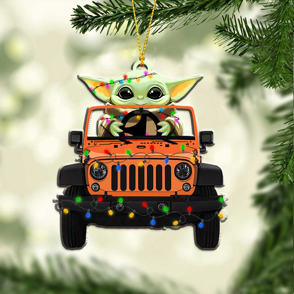 Personalized Christmas Car Ornament Custom Name Gift for Kids Ornament GradoCreations