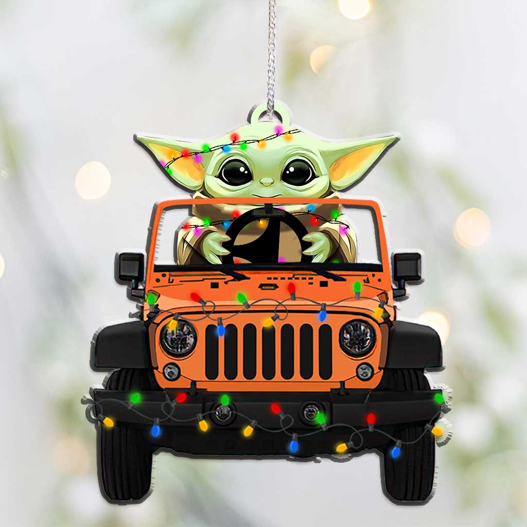 Personalized Christmas Car Ornament Custom Name Gift for Kids Ornament GradoCreations