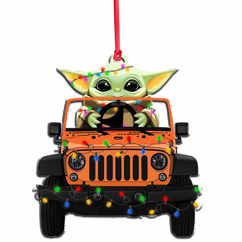 Personalized Christmas Car Ornament Custom Name Gift for Kids Ornament GradoCreations