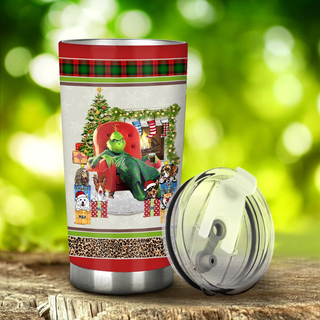 Personalized Dog Tumbler Coffee Lover Gift for Pet Owners Tumbler GradoCreations
