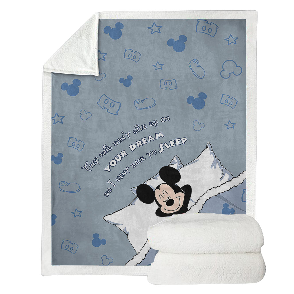 Personalized Mouse Blanket Custom Name Gift for Graduation Blanket GradoCreations