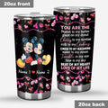 Personalized LGBT Support Tumbler Custom Couple Gift for Anniversary Tumbler GradoCreations