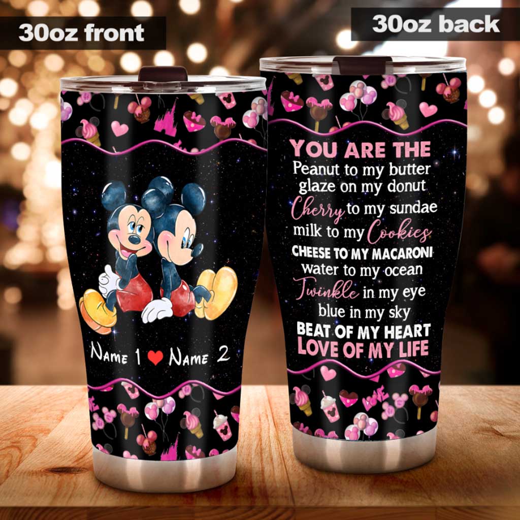 Personalized LGBT Support Tumbler Custom Couple Gift for Anniversary Tumbler GradoCreations