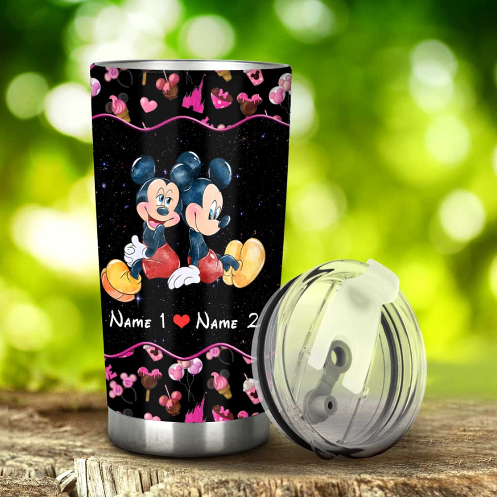 Personalized LGBT Support Tumbler Custom Couple Gift for Anniversary Tumbler GradoCreations