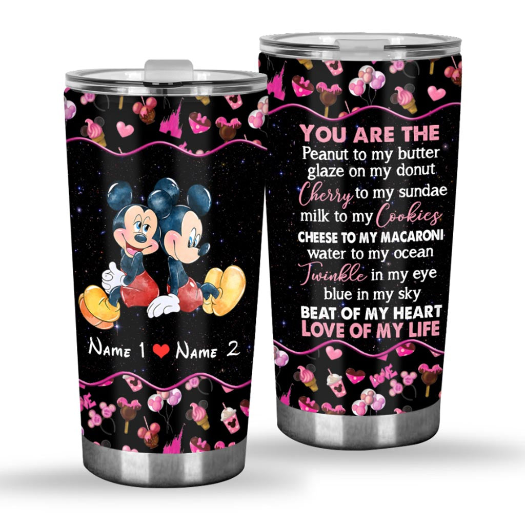 Personalized LGBT Support Tumbler Custom Couple Gift for Anniversary Tumbler GradoCreations