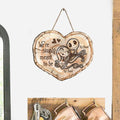 Personalized Heart Wood Sign for Couples | Unique Wedding Gift Wood Sign GradoCreations