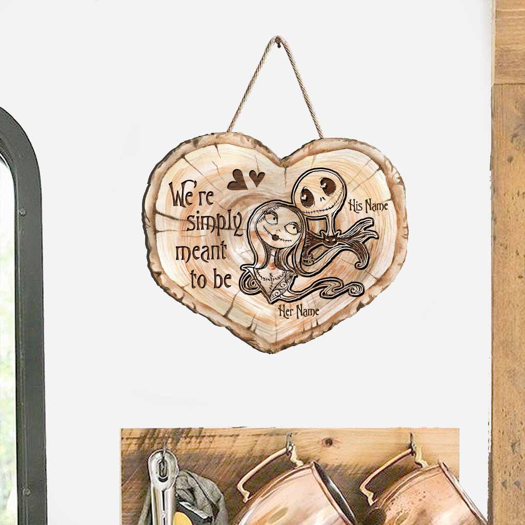 Personalized Heart Wood Sign for Couples | Unique Wedding Gift Wood Sign GradoCreations