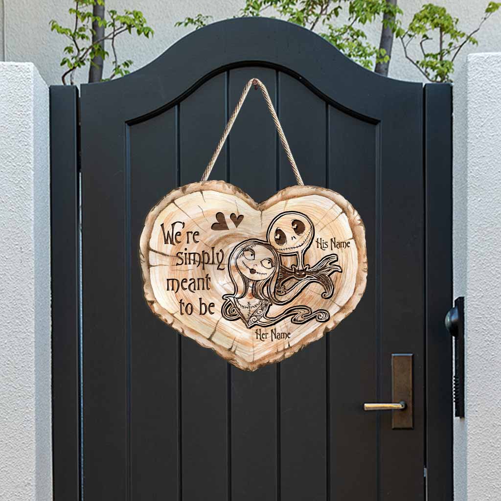 Personalized Heart Wood Sign for Couples | Unique Wedding Gift Wood Sign GradoCreations