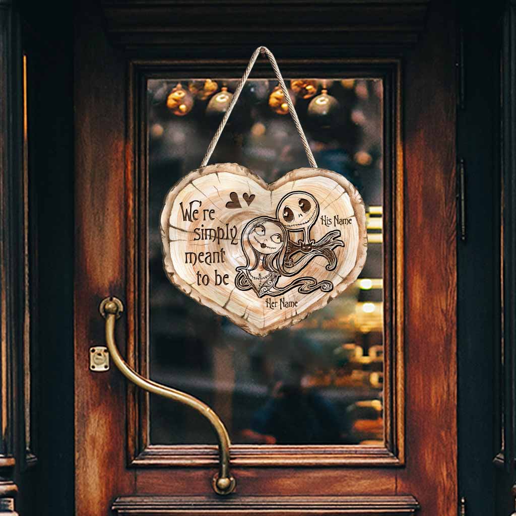 Personalized Heart Wood Sign for Couples | Unique Wedding Gift Wood Sign GradoCreations