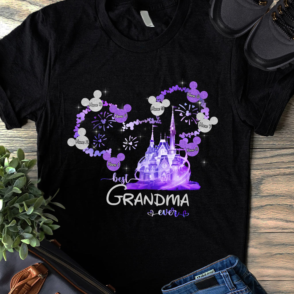 Personalized Grandma T-Shirt & Hoodie Gift for Mother's Day T-shirt & Hoodie GradoCreations