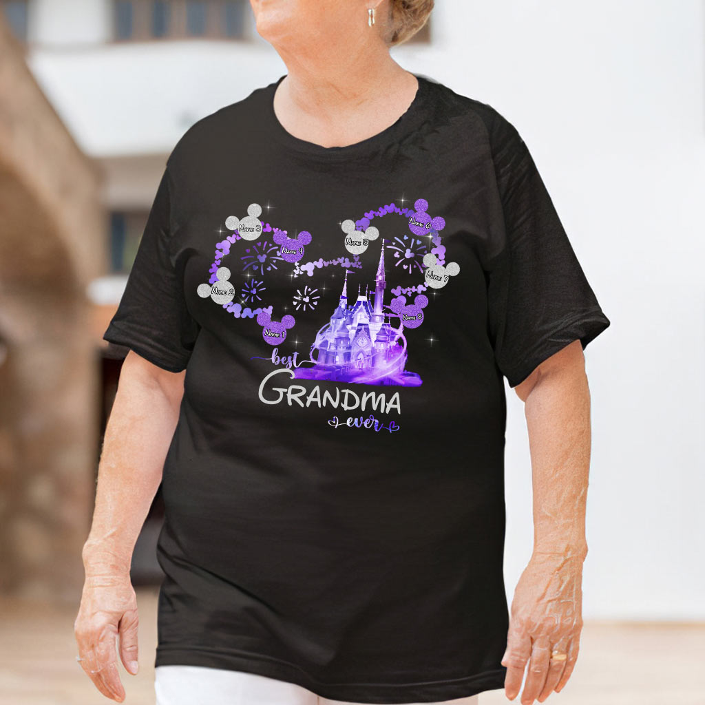 Personalized Grandma T-Shirt & Hoodie Gift for Mother's Day T-shirt & Hoodie GradoCreations