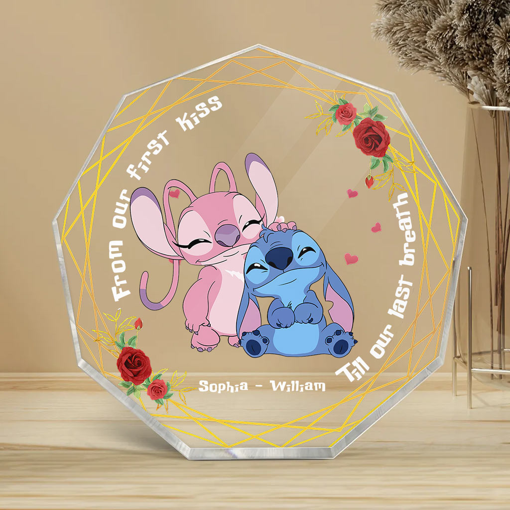 Personalized Acrylic Plaque Custom Name Gift for Couples Custom Shaped Acrylic Plaque GradoCreations