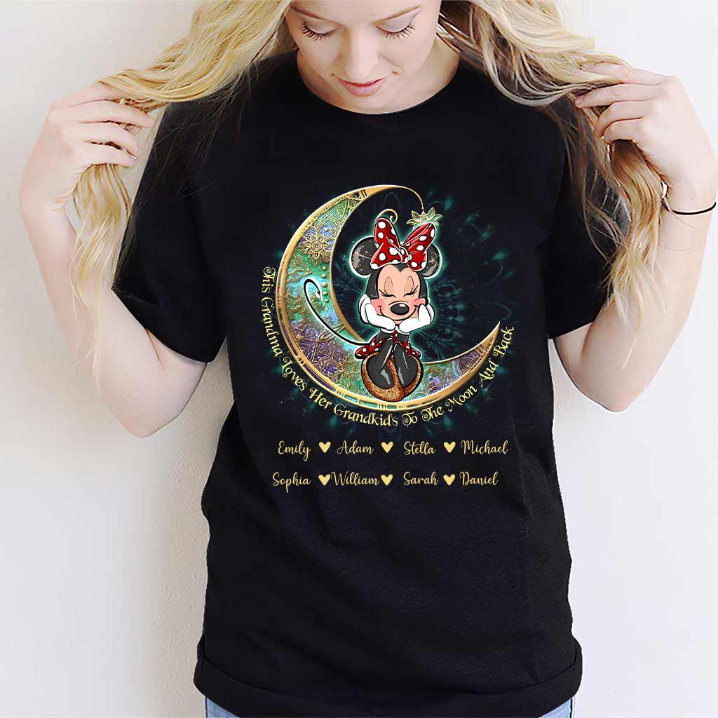 Personalized Grandma Mouse T-shirt & Hoodie Gift for Grandkids T-shirt & Hoodie GradoCreations