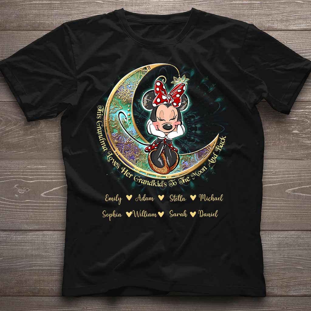 Personalized Grandma Mouse T-shirt & Hoodie Gift for Grandkids T-shirt & Hoodie GradoCreations