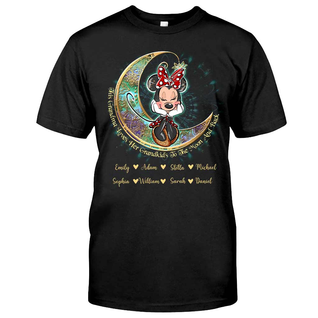 Personalized Grandma Mouse T-shirt & Hoodie Gift for Grandkids T-shirt & Hoodie GradoCreations
