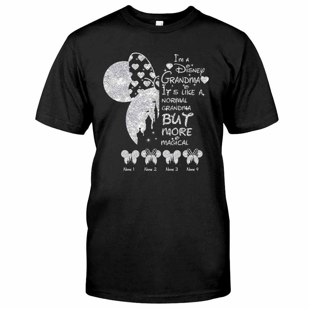 Personalized Disney Grandma T-Shirt & Hoodie Gift for Mom T-shirt & Hoodie GradoCreations