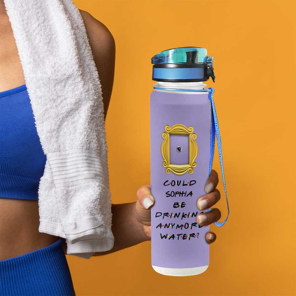 Personalized Water Tracker Bottle Custom Name 32oz Gift for Mom Water Tracker Bottle GradoCreations