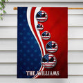 Personalized Nightmare House Flag Custom Family Name Gift House Flag GradoCreations