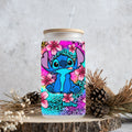 Personalized Glass Can with Straw Custom Name Gift for Mom Can Glass GradoCreations