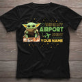 Personalized Airport Shirt Featuring Custom Name T-shirt & Hoodie T-shirt & Hoodie GradoCreations