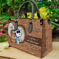 Personalized Leather Handbag Custom Name Gift for Women Leather Handbag GradoCreations