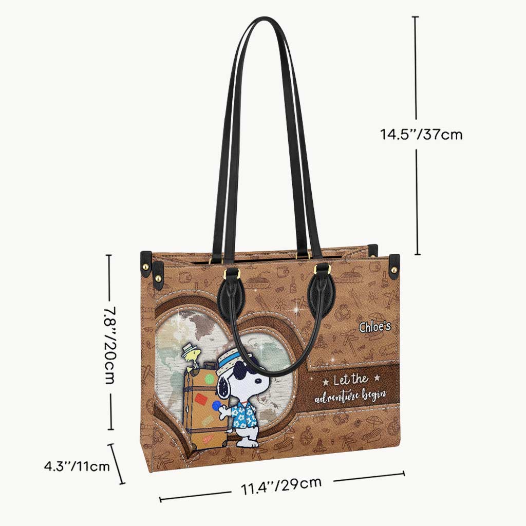 Personalized Leather Handbag Custom Name Gift for Women Leather Handbag GradoCreations