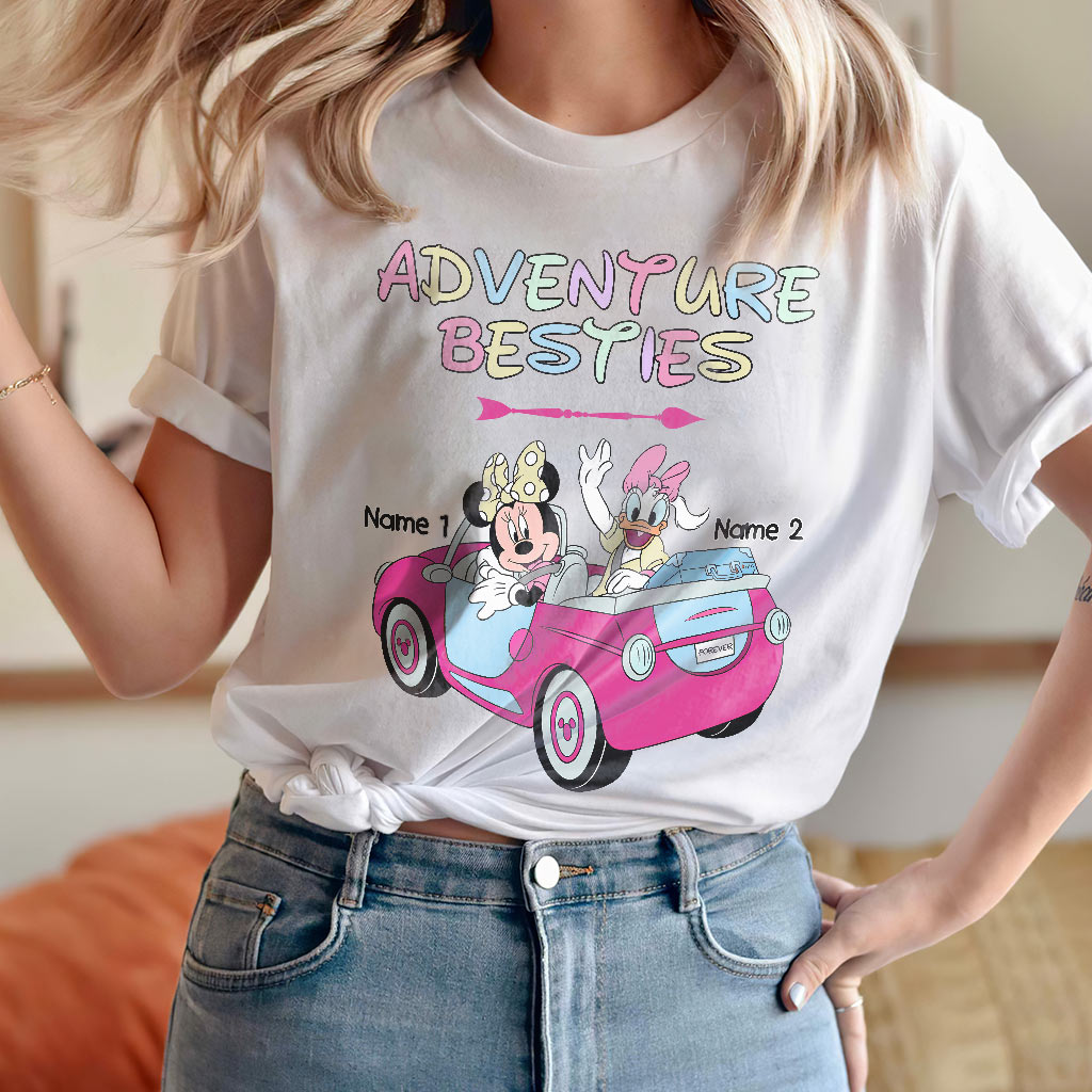 Personalized Adventure Bestie T-shirt & Hoodie Gift for Friends T-shirt & Hoodie GradoCreations