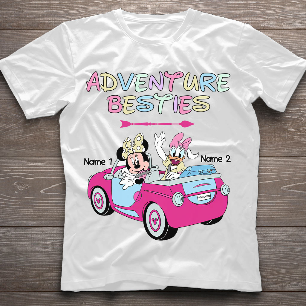 Personalized Adventure Bestie T-shirt & Hoodie Gift for Friends T-shirt & Hoodie GradoCreations