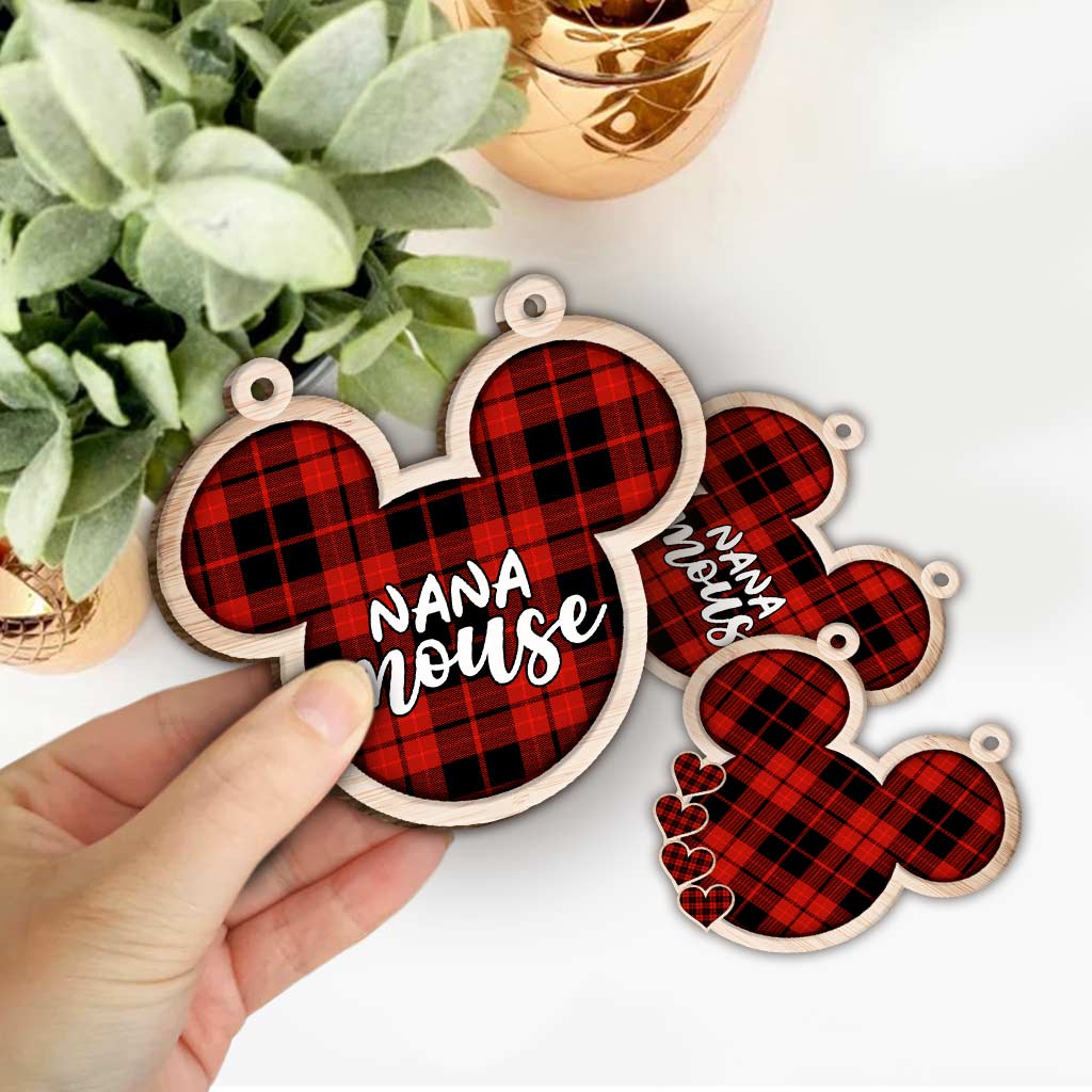 Personalized Nana Mouse Garland for Grandma | Custom Home Decor Garland GradoCreations