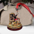 Personalized Christmas Mouse Ornament Custom Name Gift Ornament GradoCreations