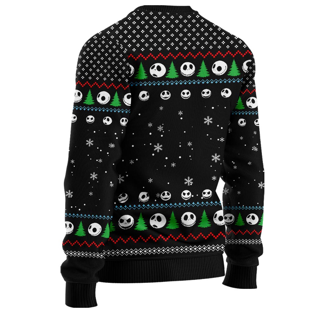 Personalized Christmas Nightmare Sweater Custom Design Gift Sweater GradoCreations