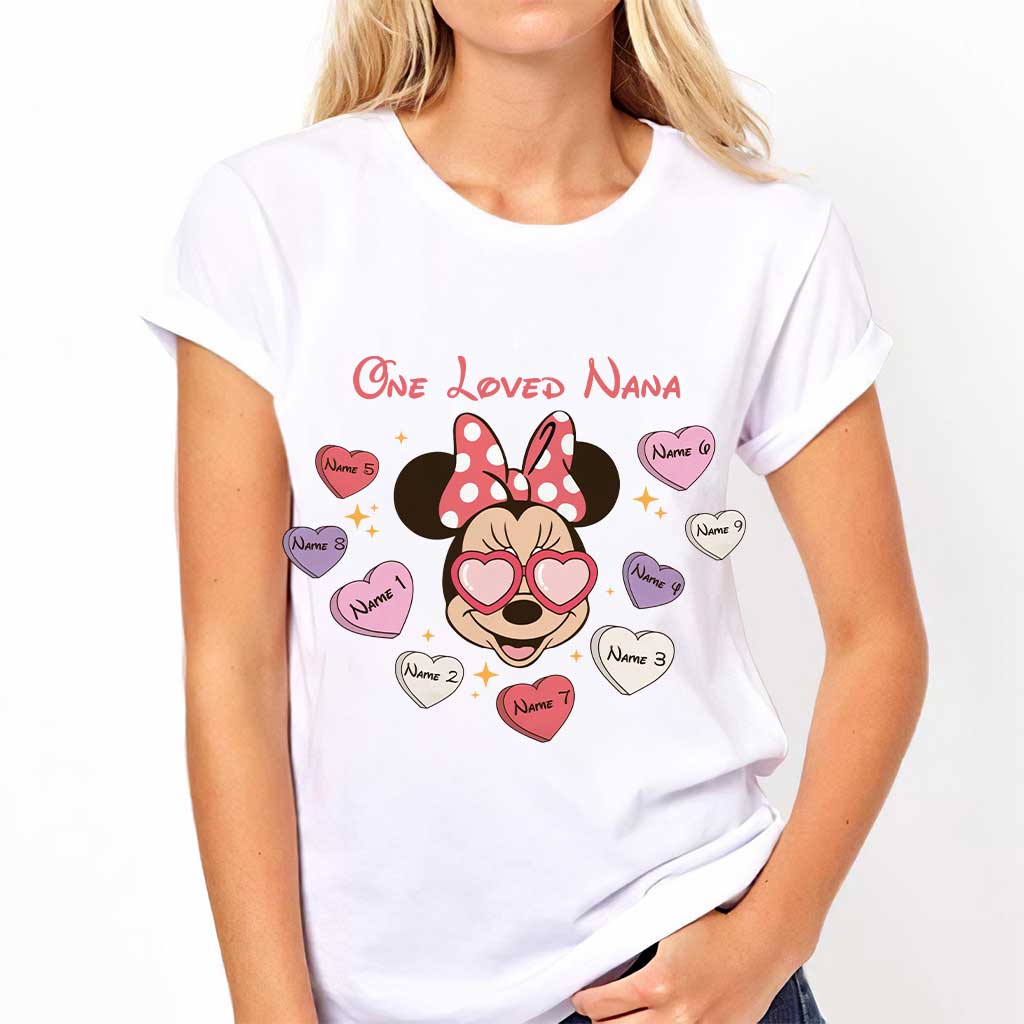 Personalized Valentine's Grandma T-Shirt & Hoodie Gift for Nana T-shirt & Hoodie GradoCreations